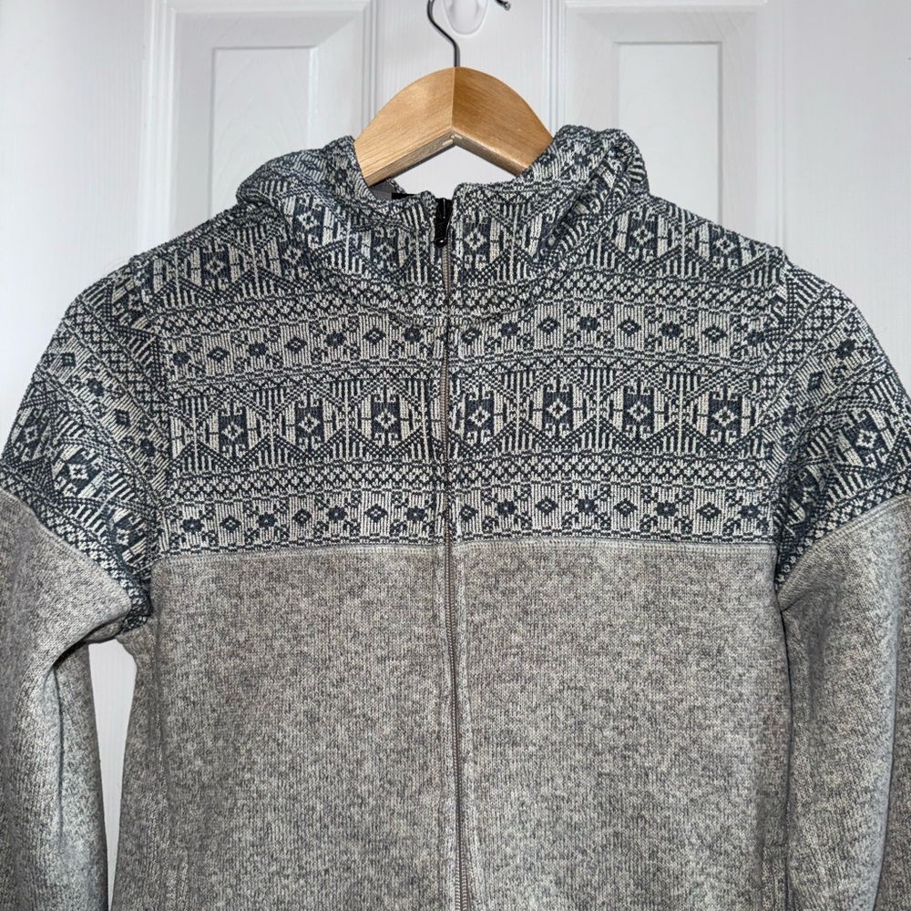 Patagonia Better Sweater Hoodie Full Zip Size S Aesthetic Grey Long Sleeve Warm - Picture 5 of 12